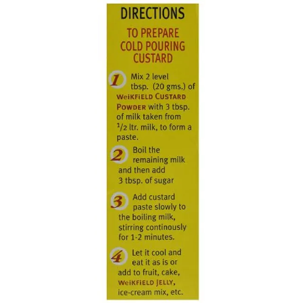 Weikfield Custard Powder Vanilla, 200 g Carton-5.webp